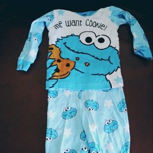 Cookie monster pjs